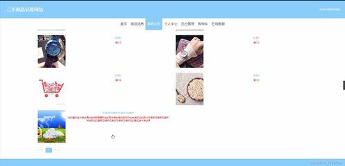 java计算机毕业设计二手商品交易网站源码 系统 lw 数据库 调试运行